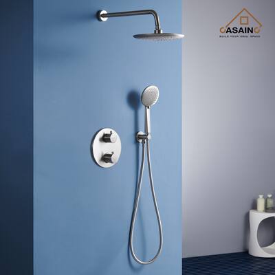 CASAINC Thermostatic Rain Shower Faucet