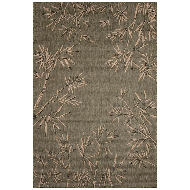 Liora Manne Carmel Bamboo Border Indoor/Outdoor Rug