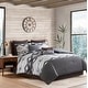 preview thumbnail 3 of 12, Woolrich Bitter Creek Grey/ Brown Oversized Comforter Set