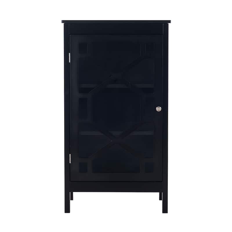 Ava Black Small Cabinet