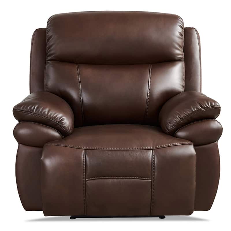 Hydeline Springdale Zero Gravity Power Recline and Headrest Top Grain Leather Chair
