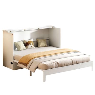 Murphy Bed with Extra-Large Storage Drawers‌