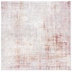 preview thumbnail 70 of 72, SAFAVIEH Meadow Bertrande Modern Abstract Rug 6'7" Square - Light Grey/Pink - Square