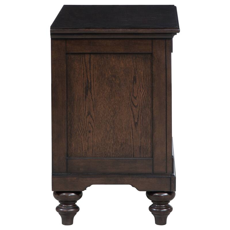 Berwick Dark Oak 1-drawer Nightstand