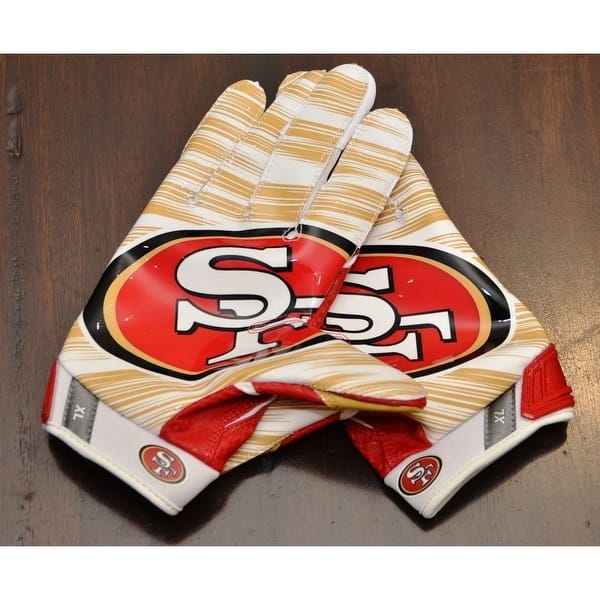 Shop Nike Vapor 3 0 Jet Nfl Receiver Gloves San Francisco 49ers