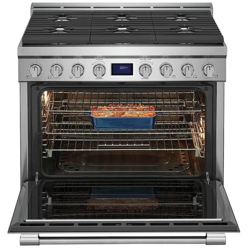 Frigidaire PCFG3670A 36" Wide 4.4 Cu. Ft. Free Standing Gas Range with