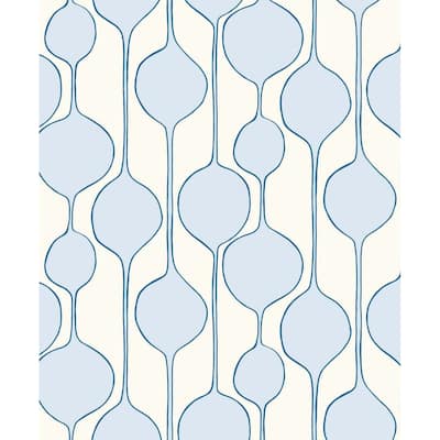 The Simple Life Minimalist Geometric Unpasted Wallpaper