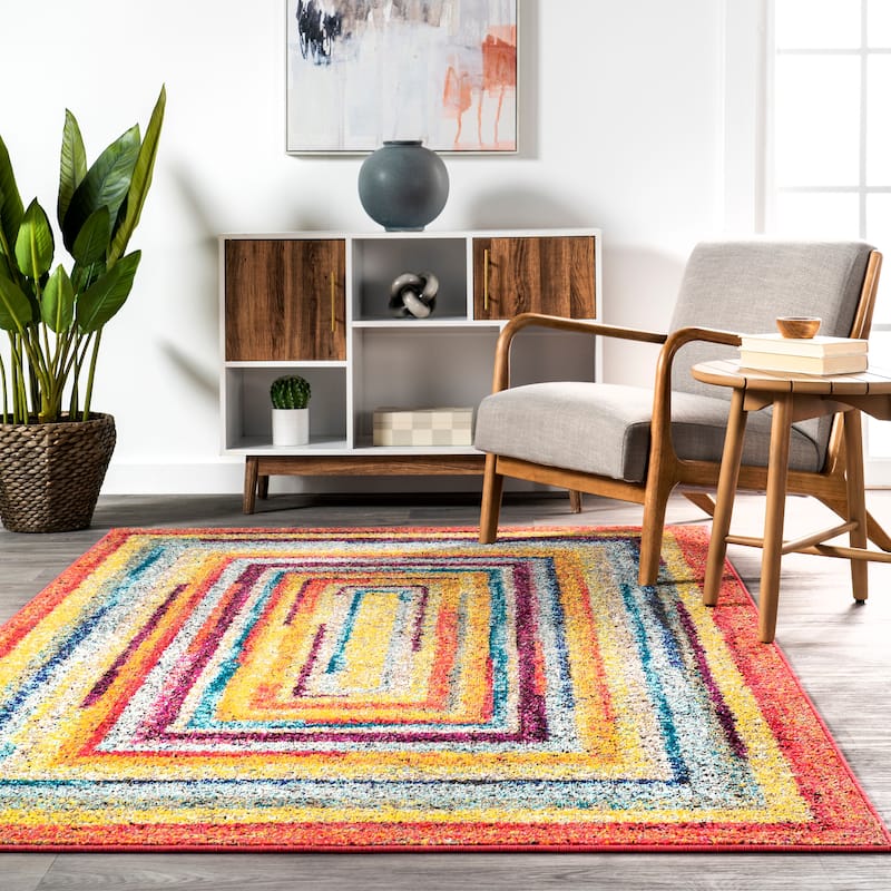 Nuloom Hargis Labyrinth Area Rug