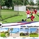 preview thumbnail 7 of 16, Costway Soccer Rebounder Net 12 x 6 FT Portable Football Training - See Details