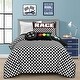 preview thumbnail 36 of 34, Lush Decor Racing Cars Reversible Oversized Quilt Set