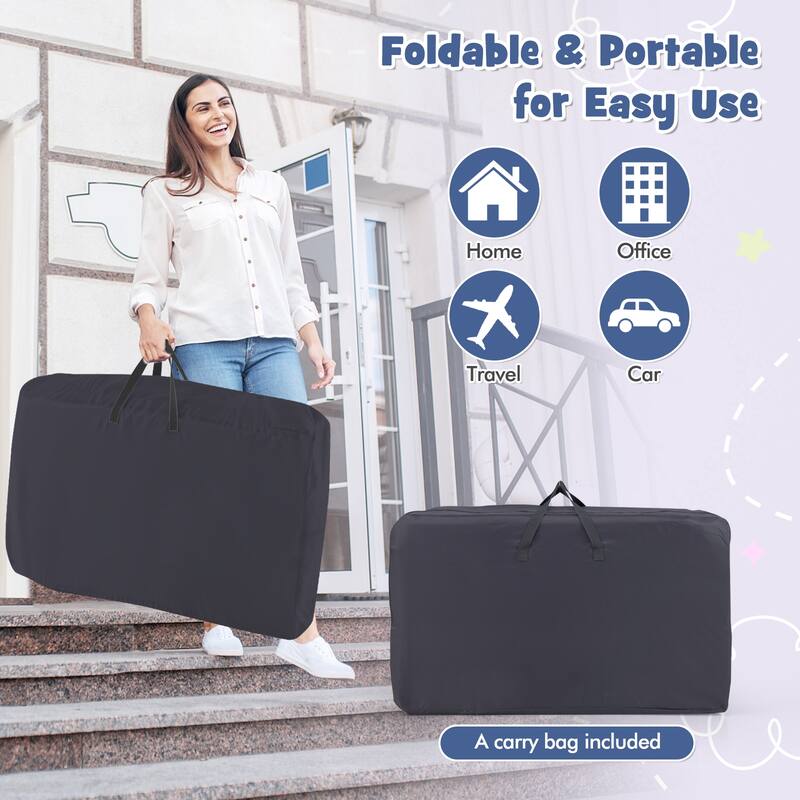 Costway Baby Bassinet Bedside Sleeper with 6-Level Adjustable Height - See Details