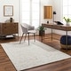 preview thumbnail 7 of 19, Hernandez Country Area Rug White/Gray - Rectangle - 2' x 3'