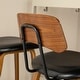 preview thumbnail 38 of 60, Glitzhome Industrial Modern Adjustable Bar Table Rustic Steel 3-Piece Pub Sets