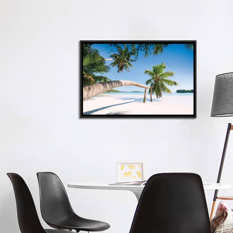 "Palm, Seychelles" by Stefan Hefele Framed