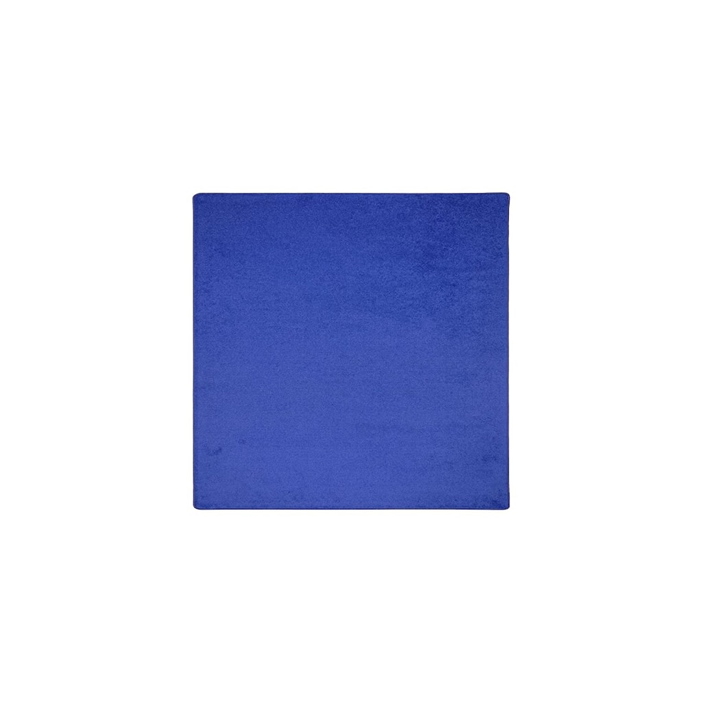 6'x6' area rug in Royal Blue - durable soft decorative rug for home, living room & bedroom - 6' x 7'