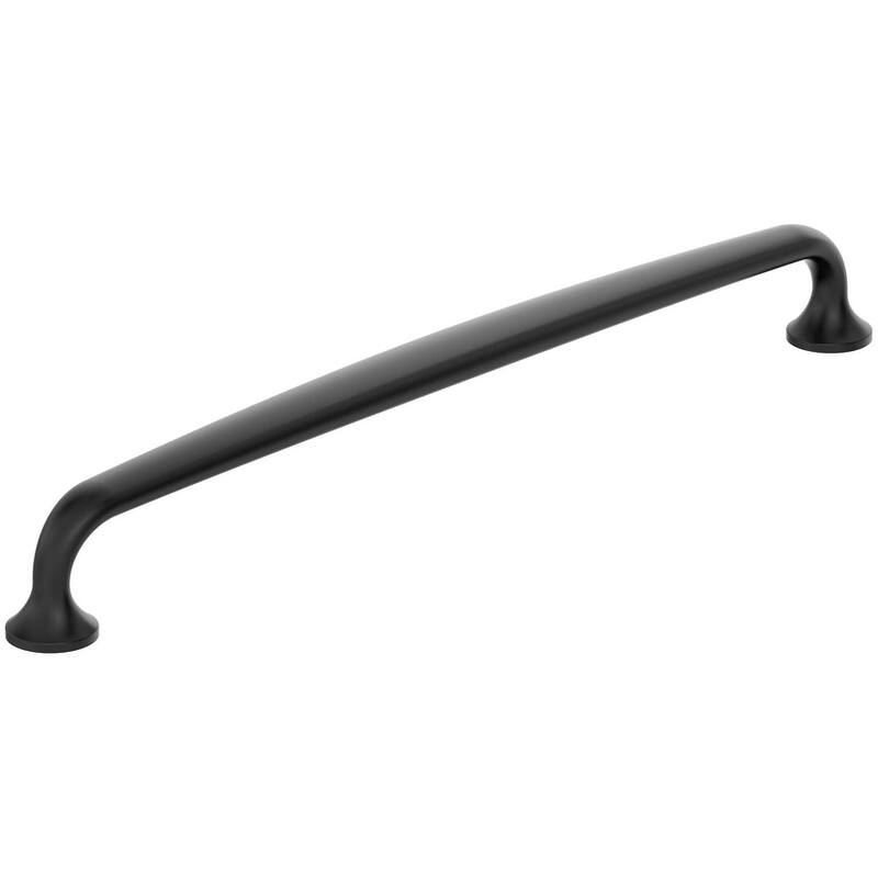 Amerock BP36986 Renown 7-9/16" Center to Center Handle Cabinet Pull - Matte Black