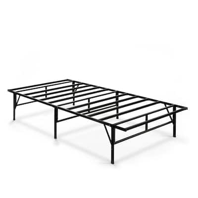 Black Twin XL Size Sturdy Metal Platform Bed Frame Perfect for Any Bedroom