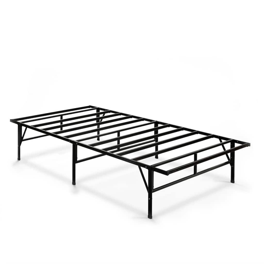 Black Twin XL Size Sturdy Metal Platform Bed Frame Perfect for Any Bedroom