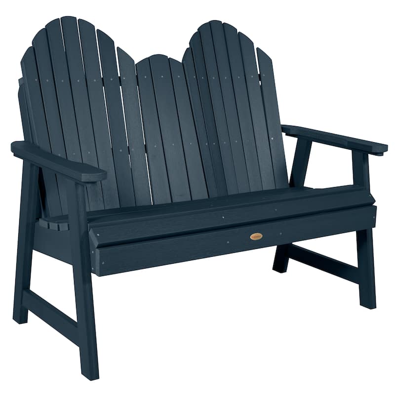 HIGHWOOD Hamilton 4-Foot Dining Height Bench - N/A - Federal Blue
