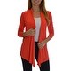 Thumbnail 15, Dinamit Women's Solid-color Rayon Fly-away Cardigan. Changes active main hero.