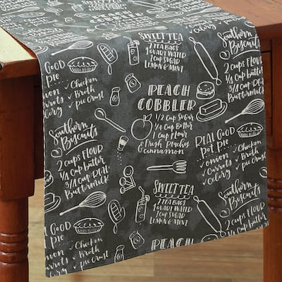 Park Designs Home Cookin Table Runner 15X72 - 15" x 72"