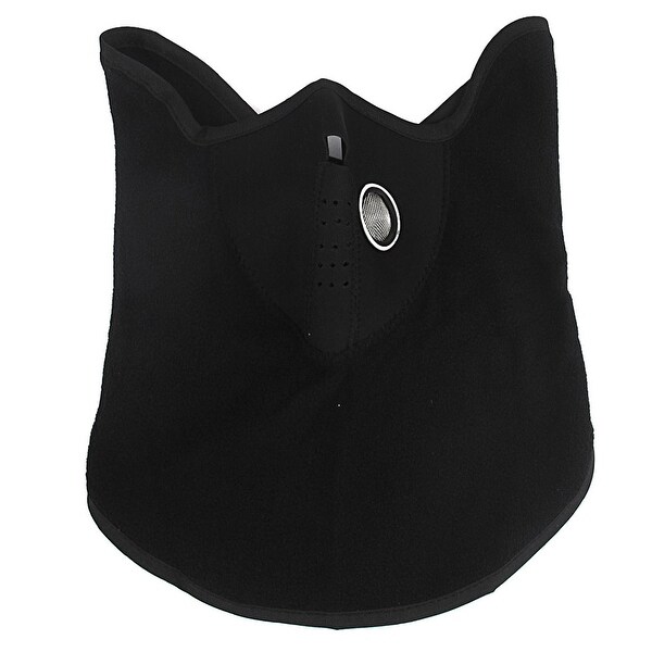Motorcycle Ski Riding Cycling Wind Stopper Half Face Nose Neck Warmer Mask Black