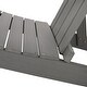 preview thumbnail 37 of 35, Culver Outdoor Faux Wood Adirondack Chair by Christopher Knight Home