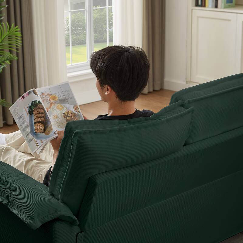 Sectional Sofa Bed Sleeper Sofa with Storage, U-Shaped 4-Seater Chaise Lounge Sofa with Cup Holders & USB Charge