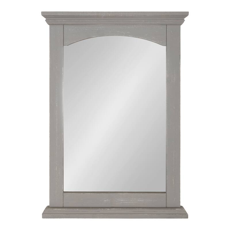 Kate and Laurel Helcomb Wood Framed Wall Mirror - 20x28.75