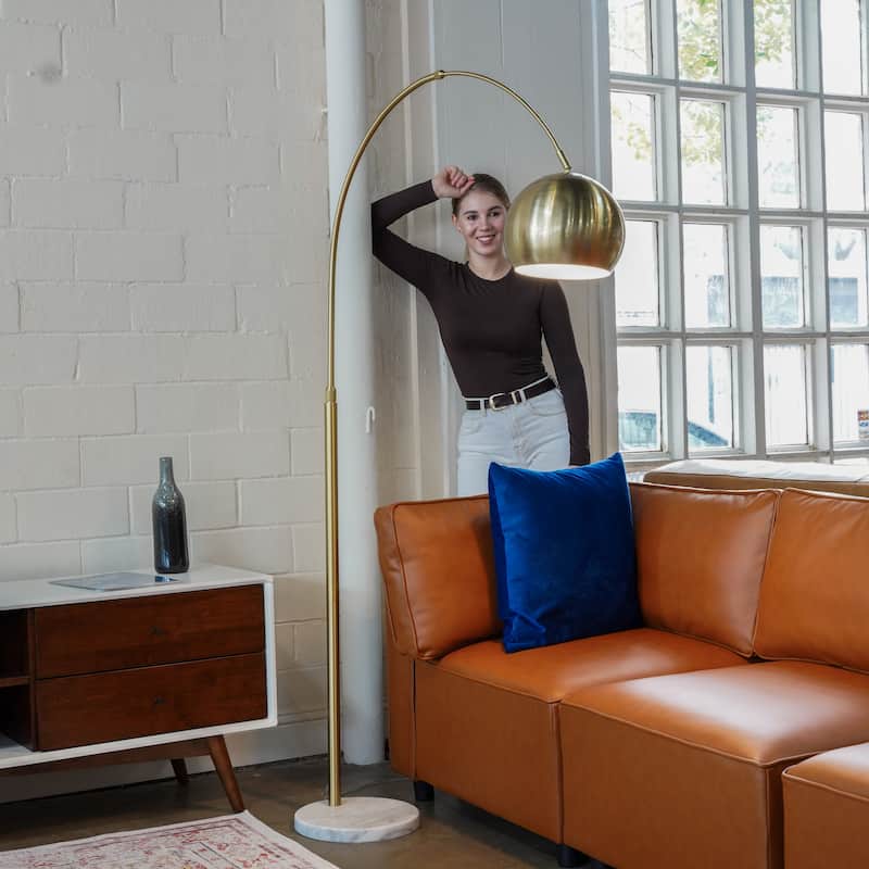 Velvet Radiance Globe Table Lamp