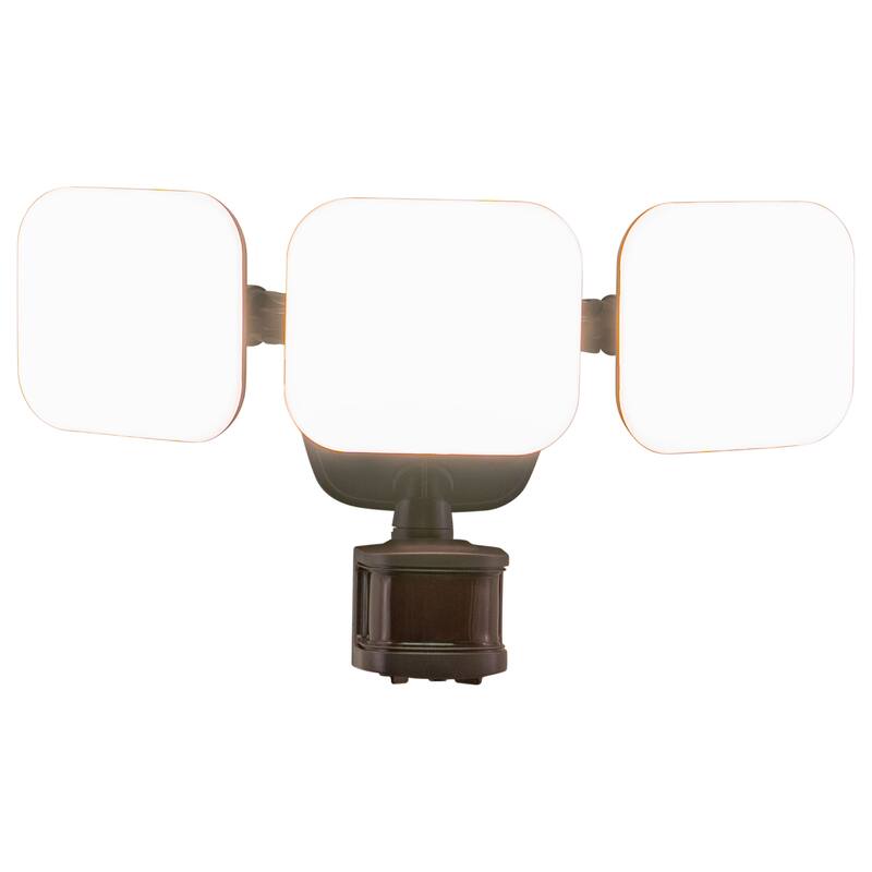 Theta LED Outdoor Motion Sensor Adjustable Security Flood Light