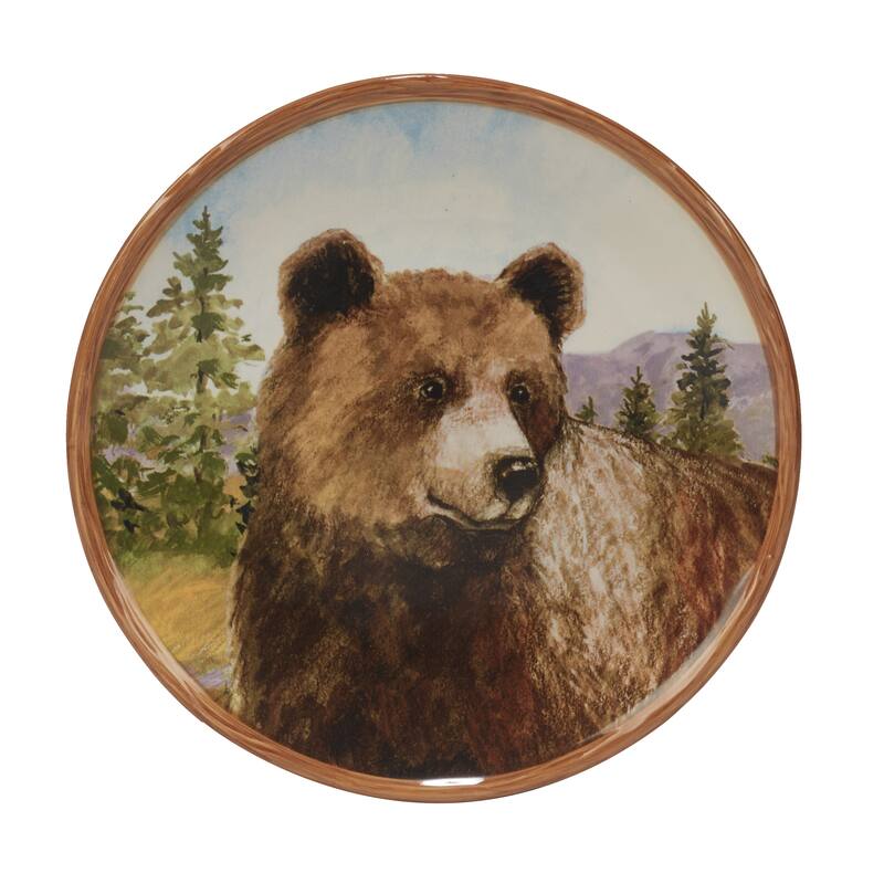 Certified International Mountain Summit 8.75" Salad/Dessert Plate, Set of 4