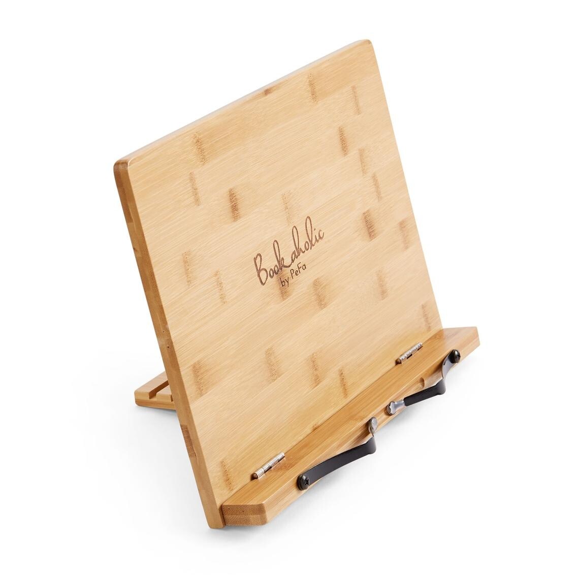 Organic Bamboo Book Stand, Wooden Cookbook Stand, Recipe holder, Wedding  Book, Housewarming Gift, Sustainable Gift - On Sale - Bed Bath & Beyond -  33137364