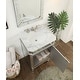 preview thumbnail 7 of 6, Benton Collection 24" Allegra Single Sink Bathroom Vanity