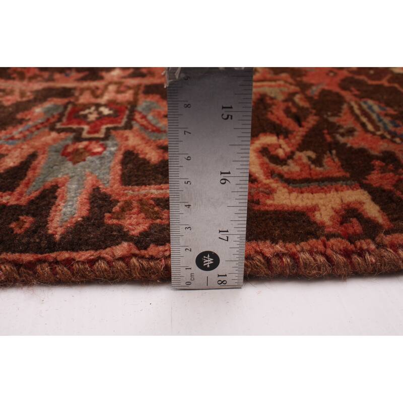 ECARPETGALLERY Hand-knotted Sarabi Copper Wool Rug - 9'7 x 12'11
