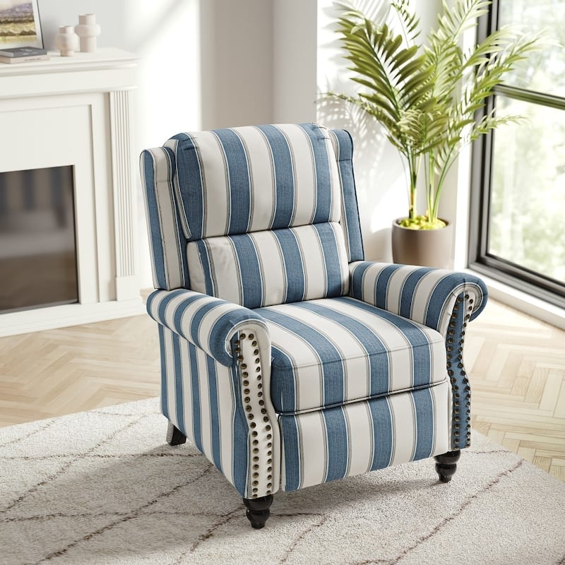 Modern Padded Seat Recliner Chair with PU Leather