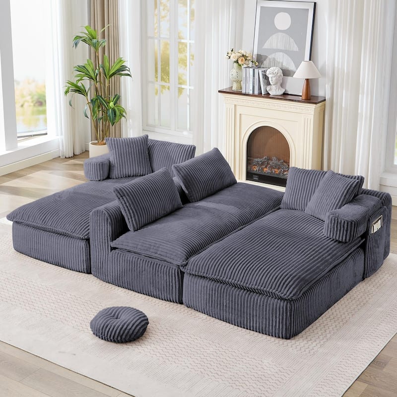 149" Oversized Sectional Couches U Shaped Modular sofa