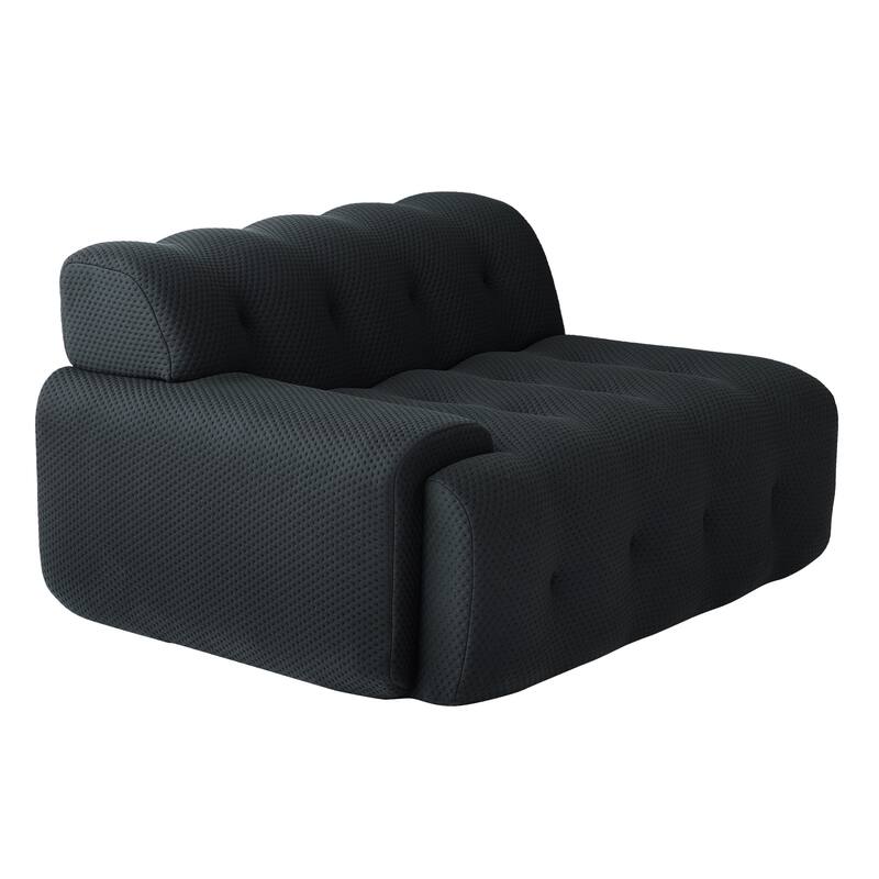 Modern Loveseat Sofa, Luxury 102.4″ Large Size 3 Seater Couch, Comfy Sectional Cloud Sofa Couches for Living Room, Bedroom