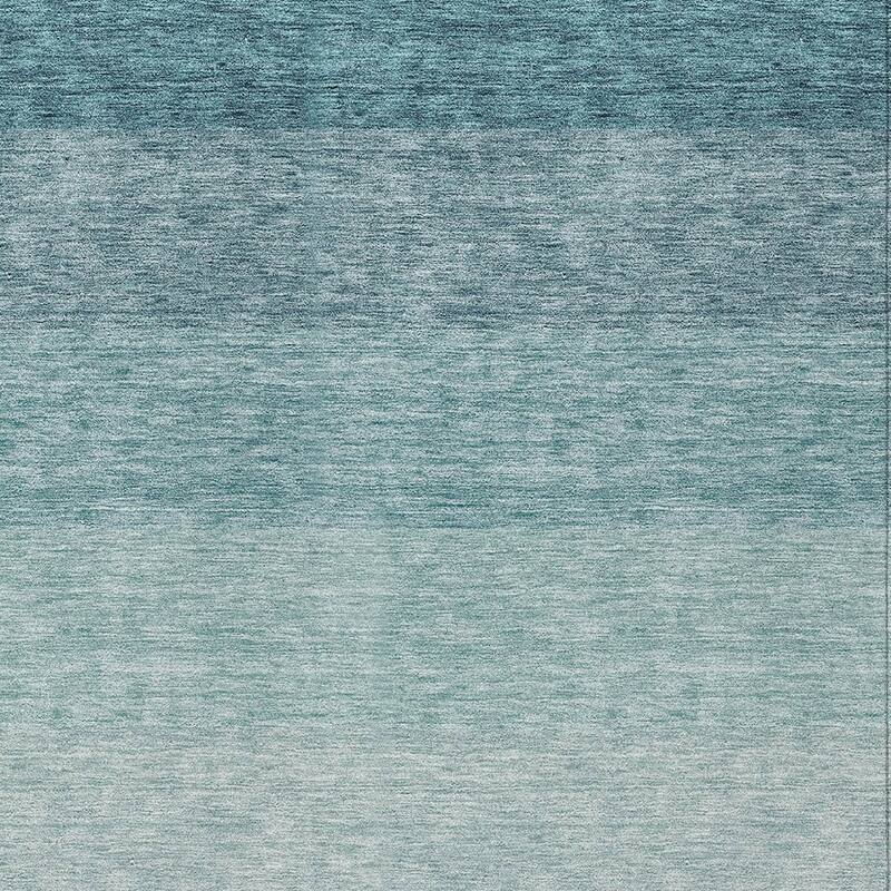HomeRoots Ombre Transitional Rectangle Outdoor Rug