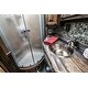 preview thumbnail 1 of 8, 14-in Round Hammered Copper Bar Sink in Nickel w/ 2-in Drain Opening (BR14EN2)