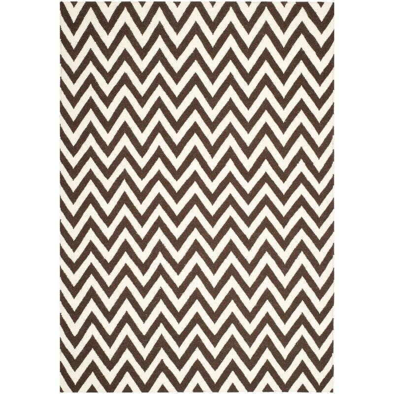 SAFAVIEH Handmade Flatweave Dhurries Naira Modern Wool Rug
