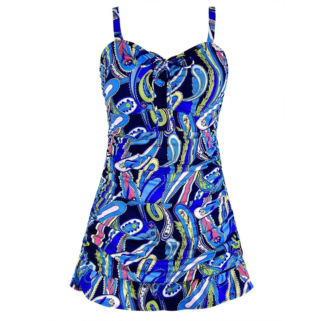 septangle swimdress