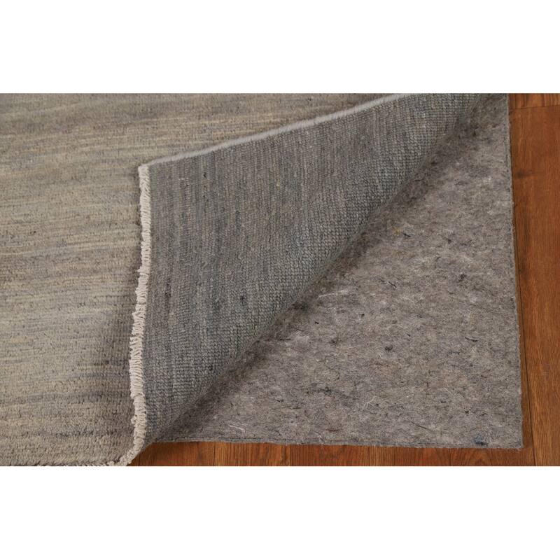 Striped Gabbeh Modern Foyer Rug Handmade Wool Carpet - 2'8"x 3'11"