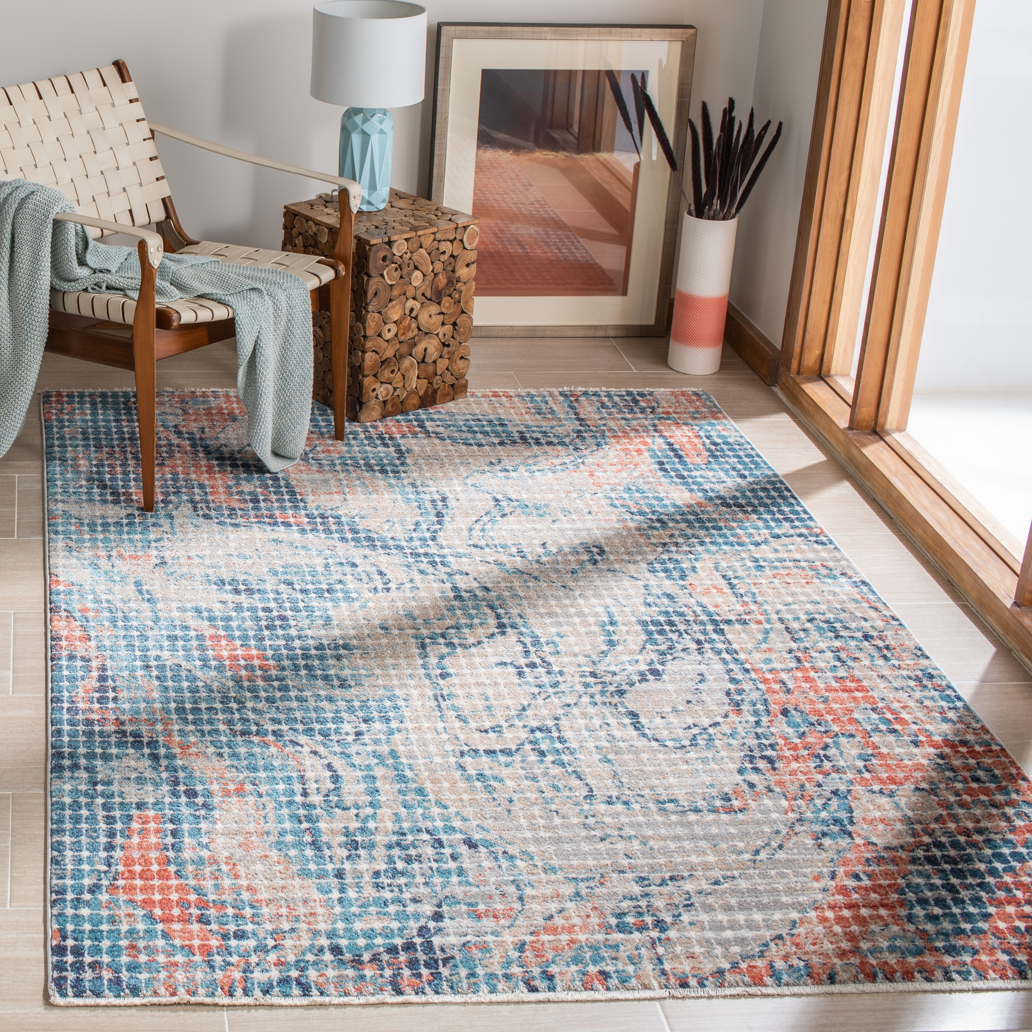 SAFAVIEH Madison Patti Modern Abstract Rug