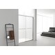preview thumbnail 3 of 34, Wayne Semi-frameless shower door 60 x 72 - 60 x 72