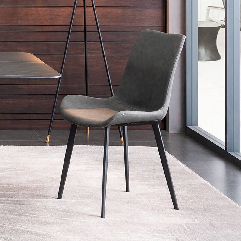 Modern Round White Glossy Dining Table with Sintered Stone Tabletop and Black X Carbon Steel Base