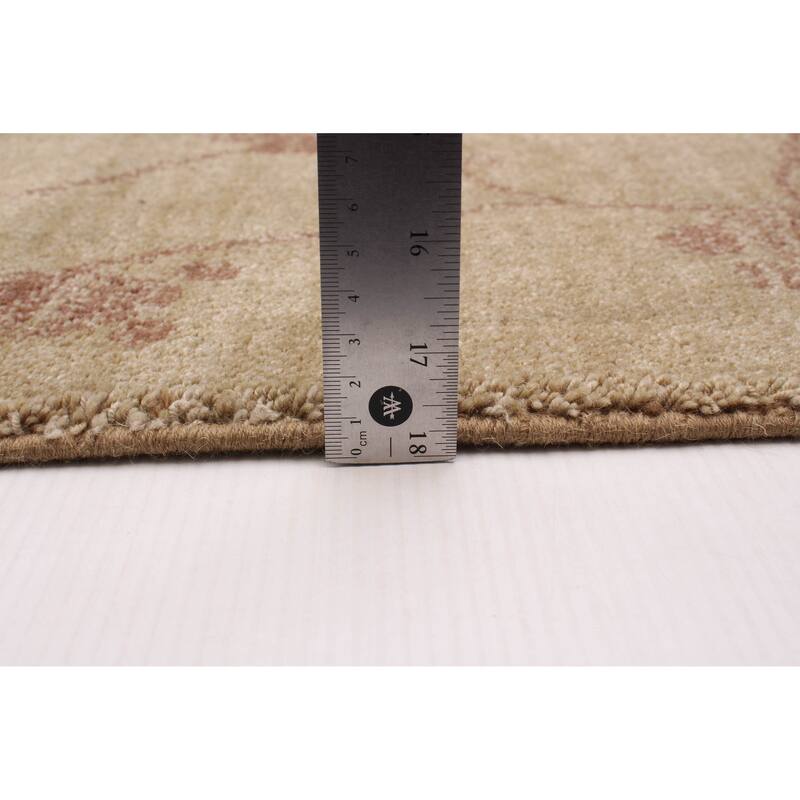 ECARPETGALLERY Machine Woven Kyra Khaki Polypropylene Rug - 5'3 x 7'6