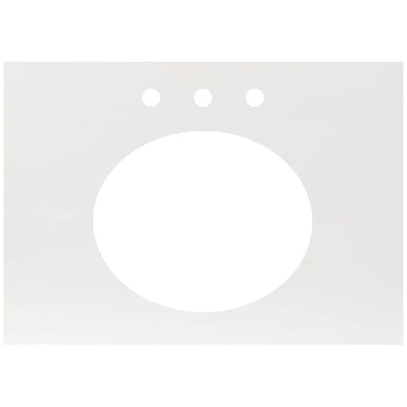 Native Trails VT30-O1714-NS-3 NativeStone 30" Stone Composite Vanity - Pearl