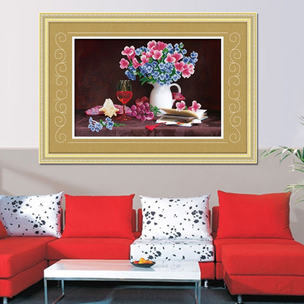 Shop 5d Cross Stitch Diamond Painting European Oil Painting Living