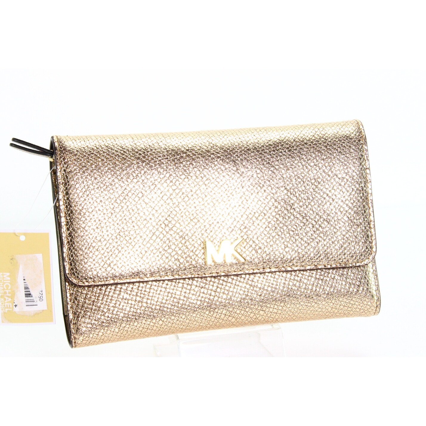 michael kors golden clutch